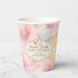 VASOS DE PAPEL BABY SHOWER