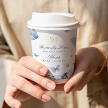 Baby Shower Butterfly Kisses Boy