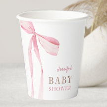Baby Shower Chica de plegado rosado