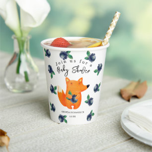 Vasos De Papel Baby Shower de Fox