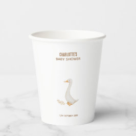 Vasos De Papel Baby Shower de Goose