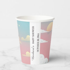 Vasos De Papel Baby Shower de Halloween de Twin Boo
