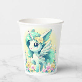Vasos De Papel Baby Shower de Happy Unicorn