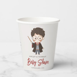 Vasos De Papel Baby Shower de Harry Potter simple