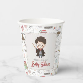 Vasos De Papel Baby Shower de Harry Potter simple