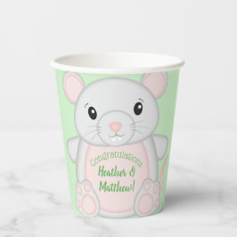 Vasos De Papel Baby Shower de mouse