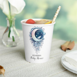 Vasos De Papel Baby Shower de Nebula Outerspace Stars