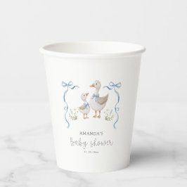 Vasos De Papel Baby Shower de Silly Goose