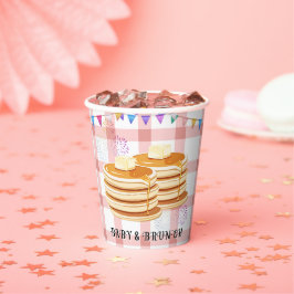 Vasos De Papel Baby Shower de Souffle de Baby & Brunch