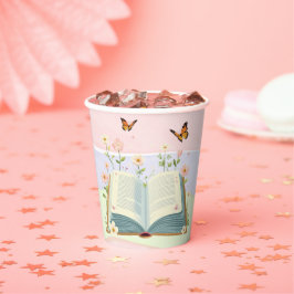 Vasos De Papel Baby Shower de Whimsical Storybook