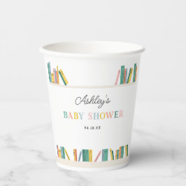 Vasos De Papel Baby Shower del libro de historias sobre temas