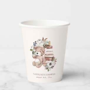 Vasos De Papel Baby Shower Neutral Boho Nursery