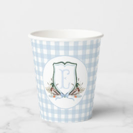 Vasos De Papel Baby Shower Preppy Southern Blue Boy Duck