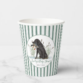 Vasos De Papel Baby Shower Preppy Southern Green Boy Dog