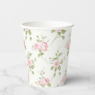 Vasos De Papel Baby Shower Preppy Southern Pink Bow