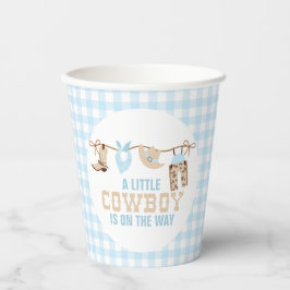 Vasos De Papel Baby Shower Rodeo Western Cowboy