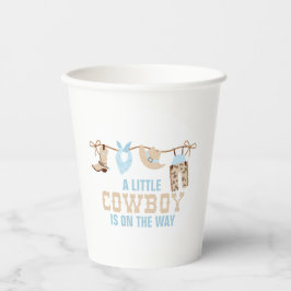 Vasos De Papel Baby Shower Rodeo Western Cowboy