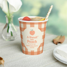 Baby Shower, un dulce Naranja rosado de fruta de y