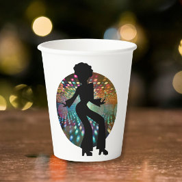 Vasos De Papel Bailarina de disco