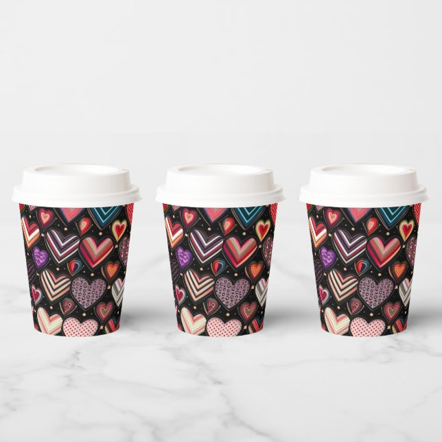 Vasos De Papel Baile en nombre del amor (Multi)