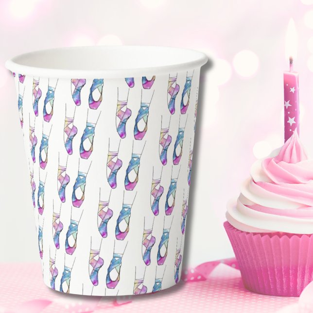Vasos De Papel Ballerina Ballet Birthday Party (Subido por el creador)