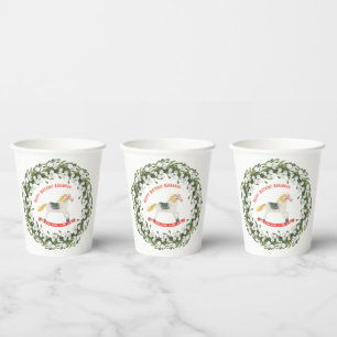 Vasos De Papel Ballet de cazador de pepitas de caballo de roca