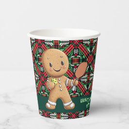 Vasos De Papel Baloncesto 🎄 Gingerbread Dink