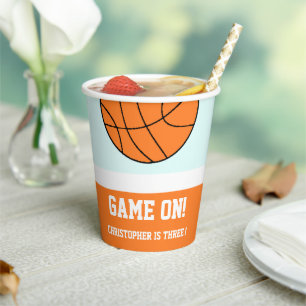 Vasos De Papel Baloncesto por 3 años