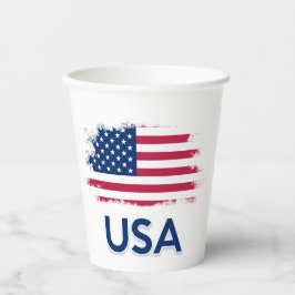 Vasos De Papel Bandera de Estados Unidos