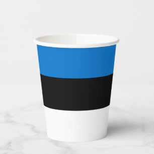 Vasos De Papel Bandera de Estonia
