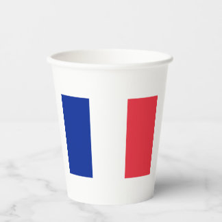 Vasos De Papel Bandera de Francia