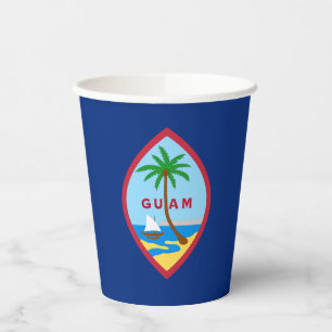 Vasos De Papel Bandera de Guam