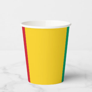 Vasos De Papel Bandera de Guinea