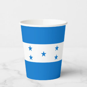 Vasos De Papel Bandera de Honduras