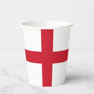 Vasos De Papel Bandera de Inglaterra
