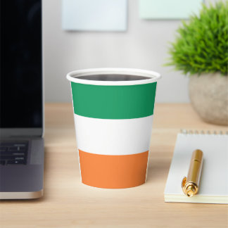 Vasos De Papel Bandera de Irlanda: Estandarte Irlandés, Reino Uni