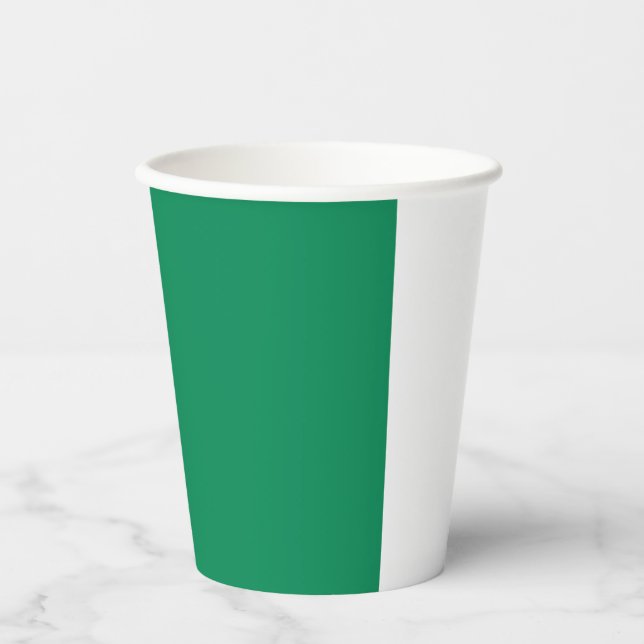 Vasos De Papel Bandera de Nigeria (Anverso)