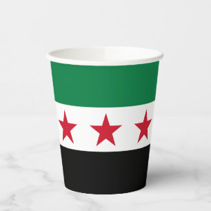 Vasos De Papel Bandera de Siria