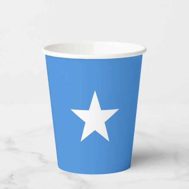 Vasos De Papel Bandera de Somalia (Izquierda)