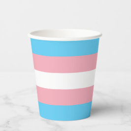 Vasos De Papel Bandera de Trans