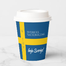 Bandera del Día Nacional Sueco Sveriges Nationalda