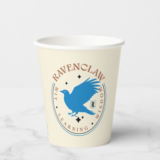 Vasos De Papel Bandera del orgullo de la casa del águila azul RAV (Anverso)