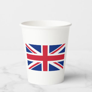 Vasos De Papel Bandera del Reino Unido