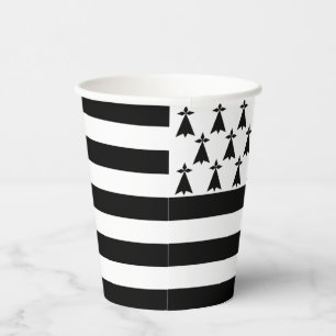 Vasos De Papel Bandera patriótica de Bretaña