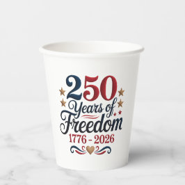 Vasos De Papel Baño de América 250 Invitado