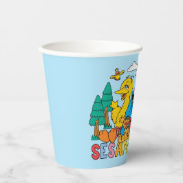 Vasos De Papel Barrio Sésamo | Ola arcoiris