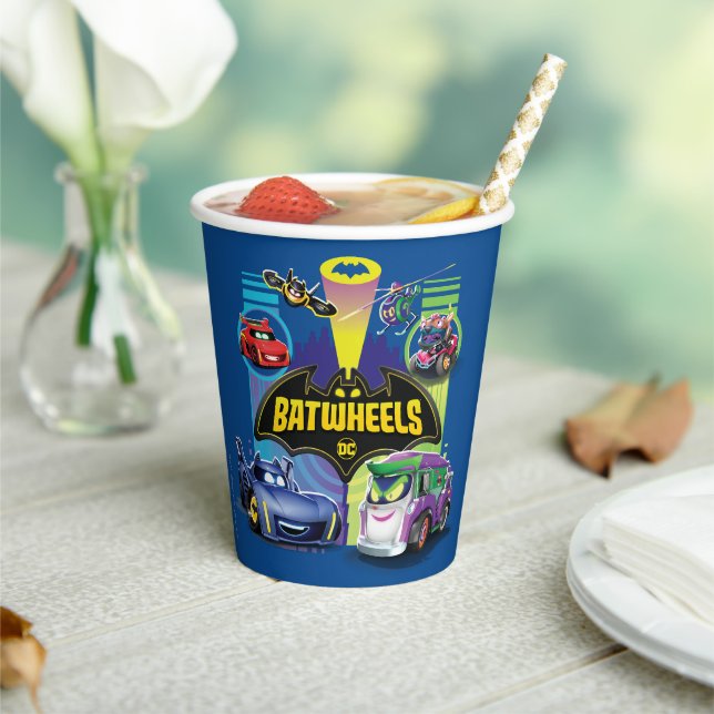 Vasos De Papel BatUCES™ Vs Legión de Zoom (in situ)