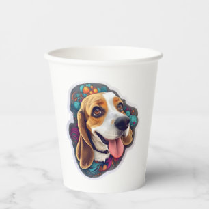 Vasos De Papel Beagle 4