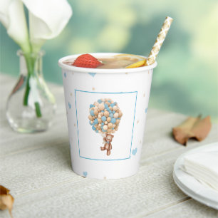 Vasos De Papel Bearly Wait Baby Shower Paper Cup