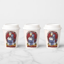 Beba Café Y Tómate Papel Aterrador